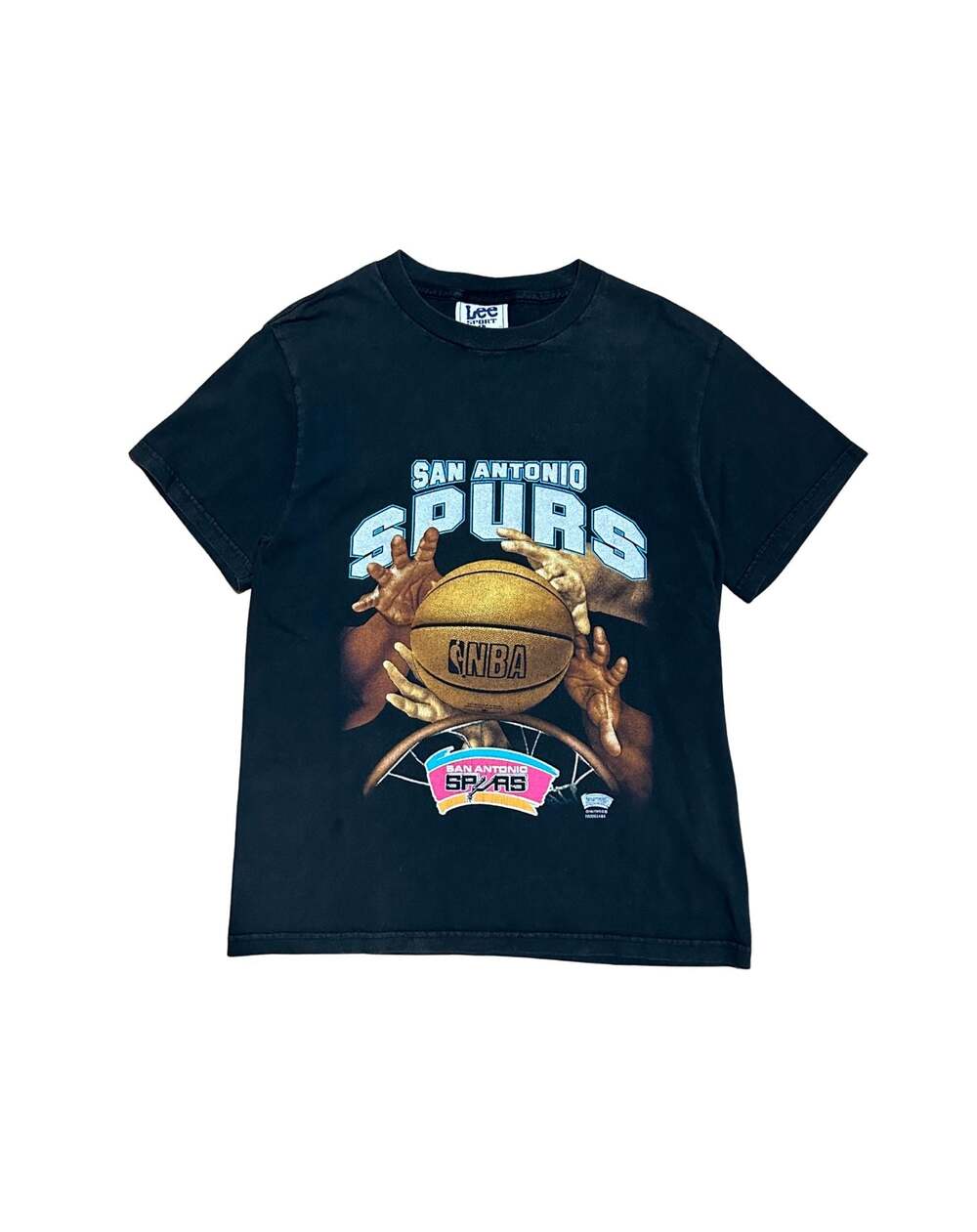 Vintage 90s Lee Sport San Antonio Spurs Nutmeg Tee
